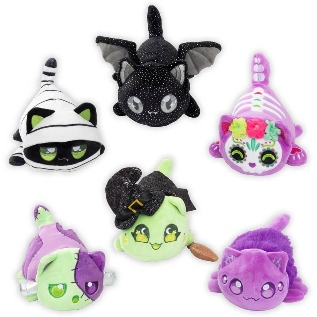 Aphmau MeeMeows 6-Piece Halloween Mystery Blind Box Collection - Cute Cat-Themed Surprise Toys for Kids, Party Favors & Collectibles