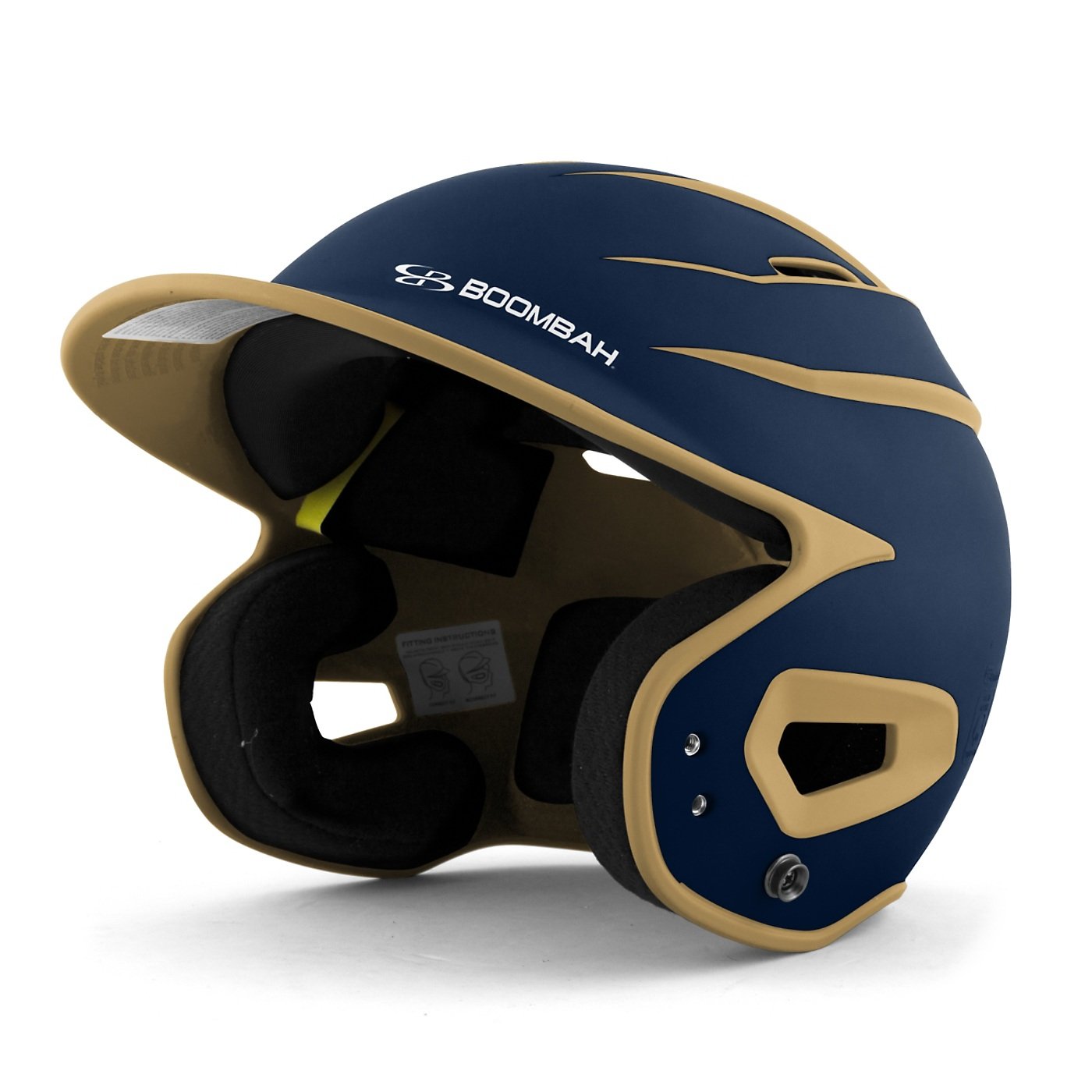 Boombah DEFCON Baseball & Softball Helmet - Lightweight Sleek Design, Multiple Colors & 2 Size Options - Perfect for Youth & Adult Players in Games & Practice