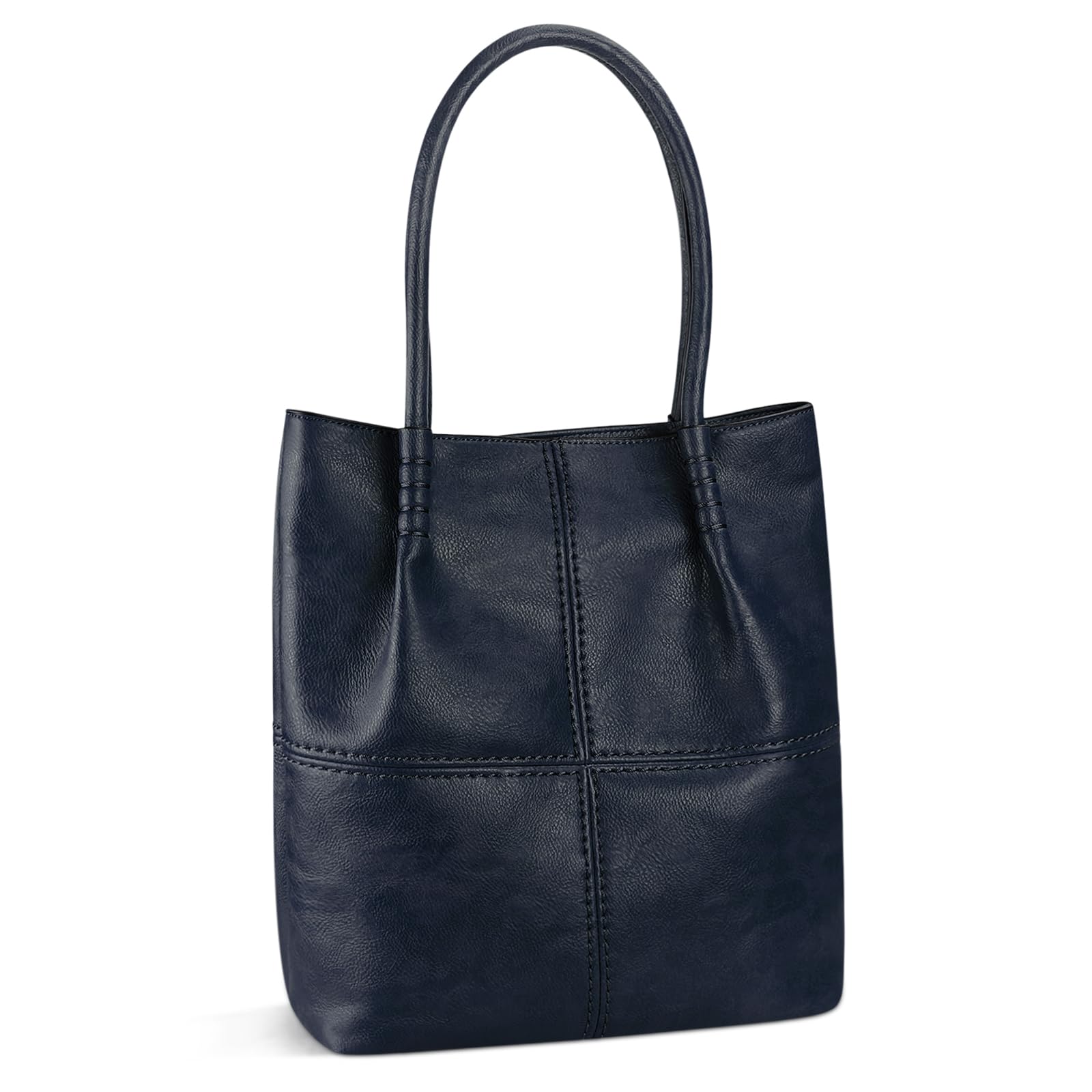 Stylish Vegan Leather Tote Bag for Women - Hobo Shoulder Bag & Crossbody Purse with Matching Wallet Set (3-Piece) | Perfect for Work, Travel & Everyday Use