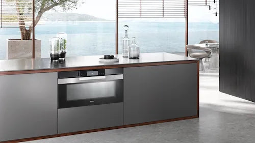 Miele H 7890 BP 90cm Built-In Pyrolytic Oven with PureLine CleanSteel - Self-Cleaning, Energy Efficient for Modern Kitchens & Home Baking Enthusiasts