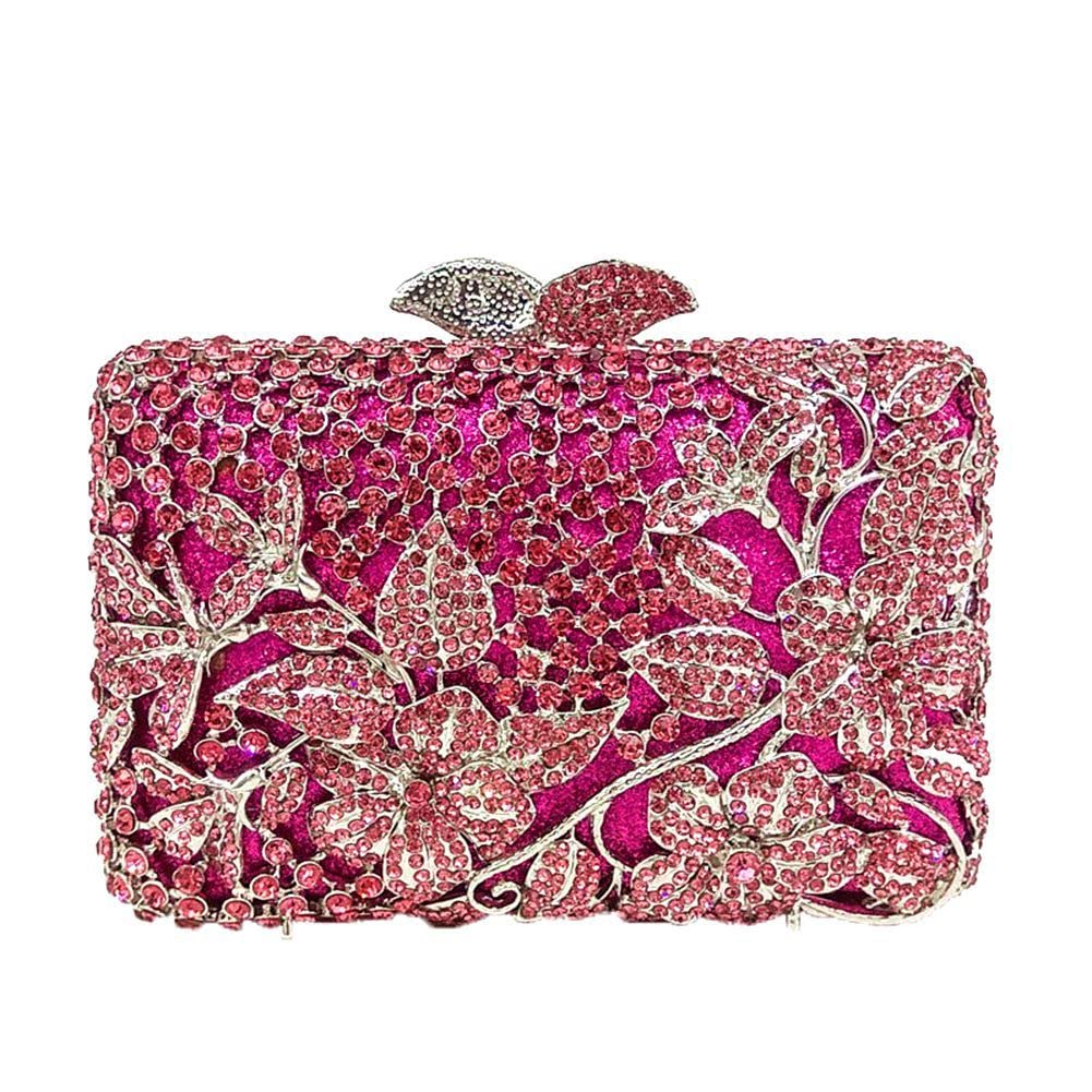 Sparkling Rhinestone Evening Clutch Bag for Women - Elegant Crystal Wedding, Cocktail Party, Prom & Formal Events Handbag - Perfect for Brides, Bridesmaids & Special Occasions
