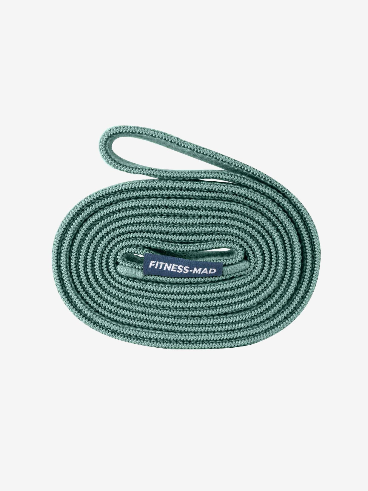 Fitness Mad Fabric Resistance Loop Bands - Set of 5 for Strength Training, Yoga, Pilates & Physical Therapy - Premium Elastic Exercise Bands for Home Gym Workouts