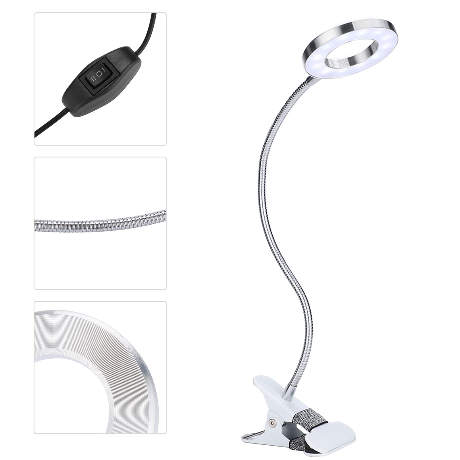 Professional USB LED Cosmetic Lamp - High Brightness Lip Tattoo & Makeup Light for Home, Salon, Office | Perfect for Eyebrow Microblading, Lash Extensions & Beauty Treatments