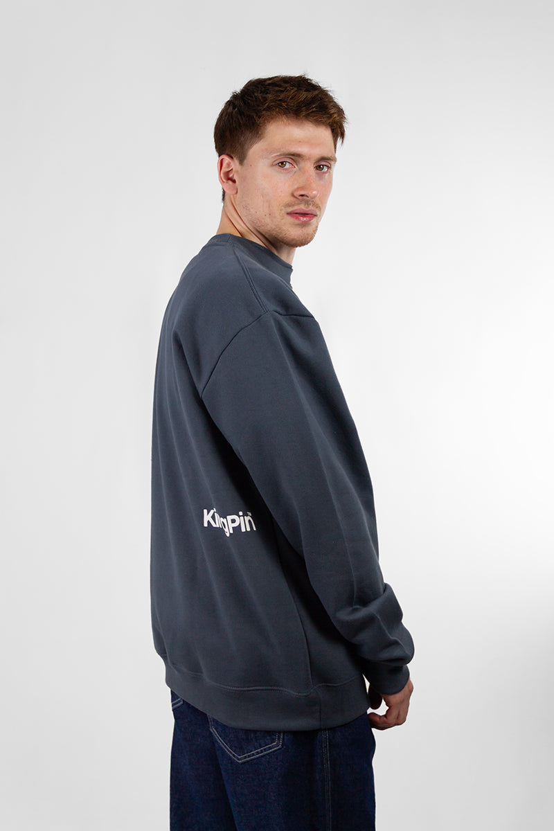 Buzo Kingpin H CR Azul Acero 6843E - Premium Steel Blue Work Jacket for Men | Durable & Comfortable for Construction, Outdoor Work & Winter Wear