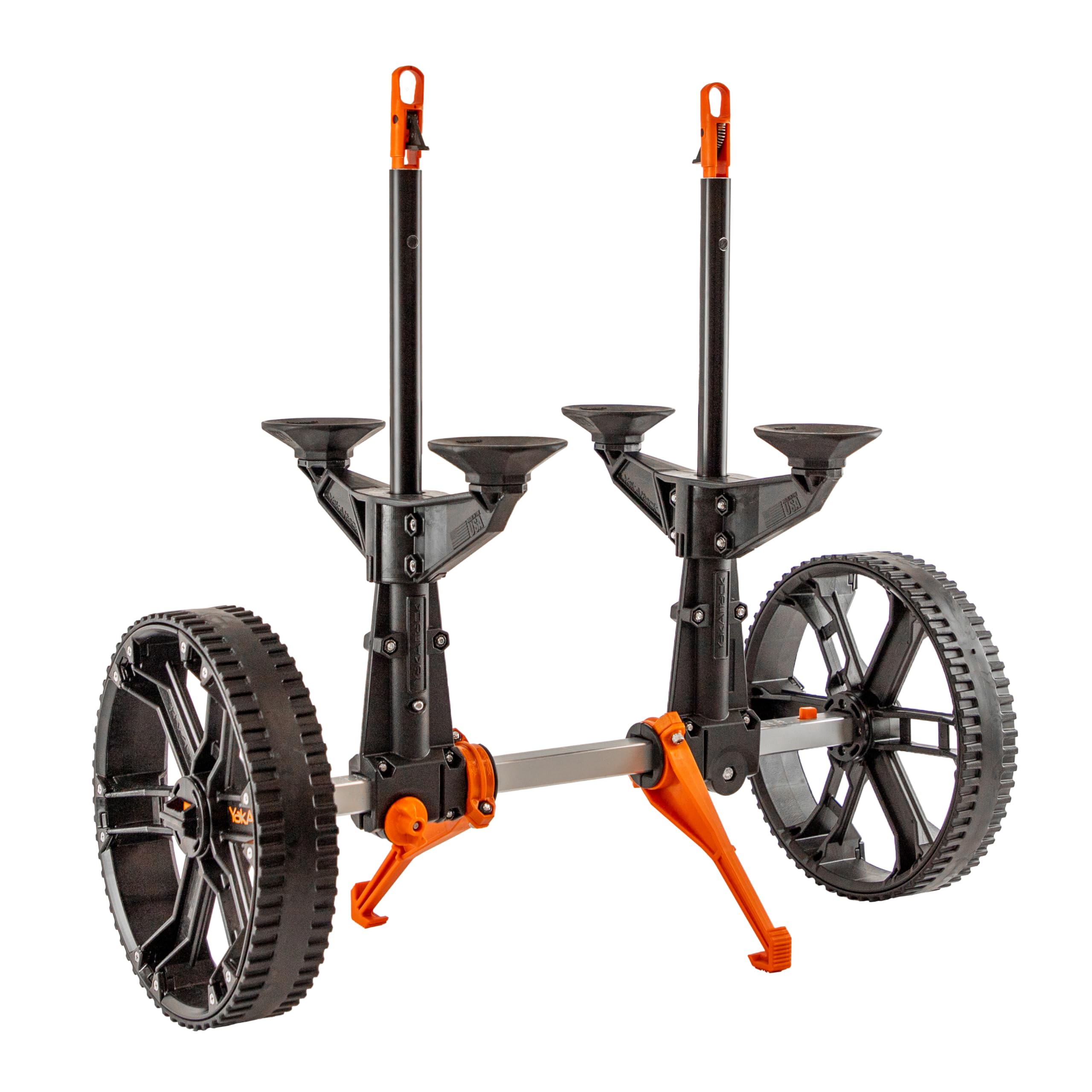 YakAttack TowNStow Scupper Kayak Cart TNS-1003 - Adjustable Collapsible Kayak Dolly for Easy Transport | Fishing & Kayaking Accessories | Perfect for Beach, River & Outdoor Adventures