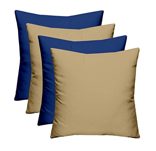Tan + Veranda Blue