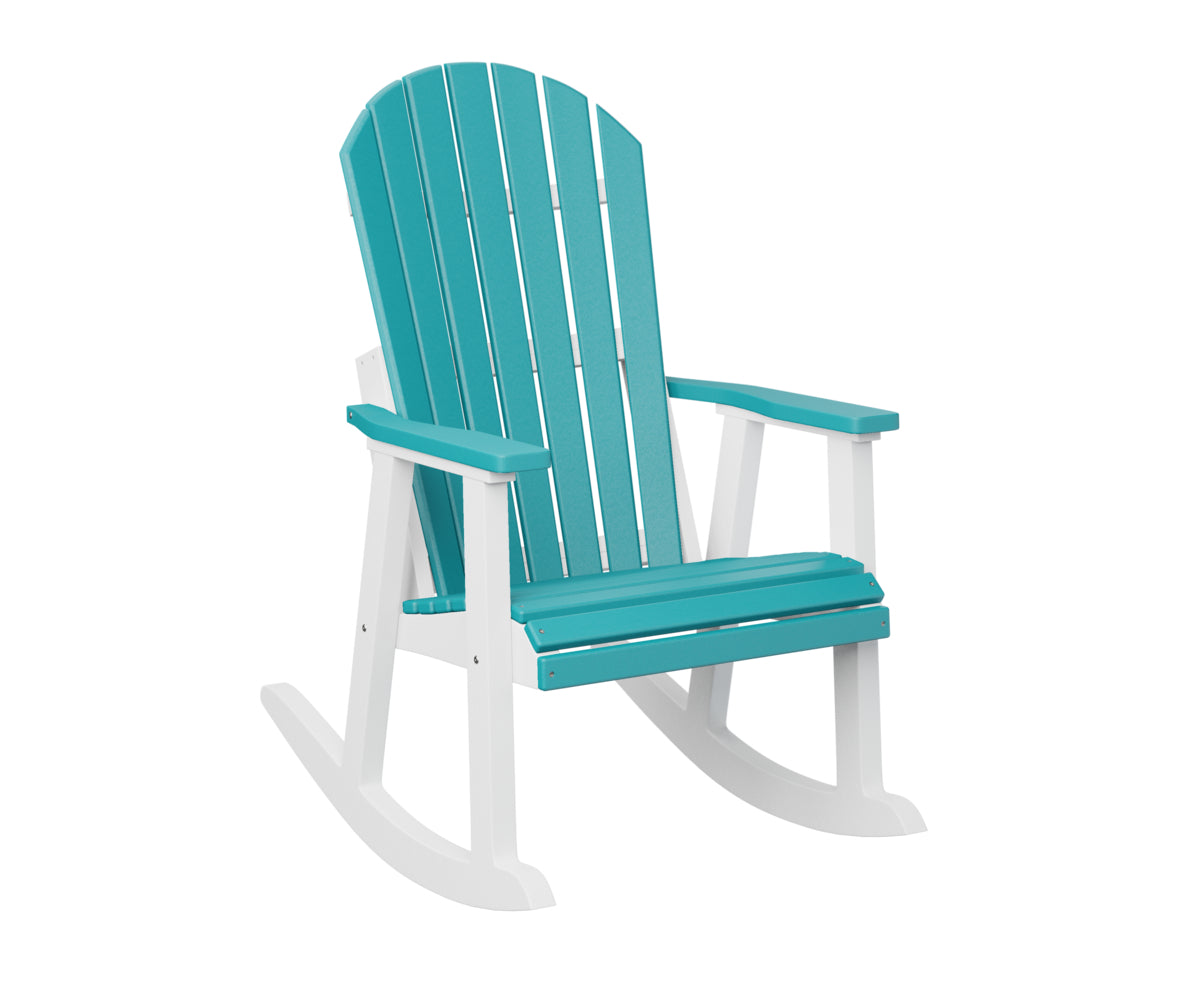 Berlin Gardens Comfo Back Rocker - Premium Outdoor Rocking Chair for Patio, Garden & Porch | Comfortable Relaxation with Ergonomic Design | Perfect for Reading, Lounging & Enjoying Nature
