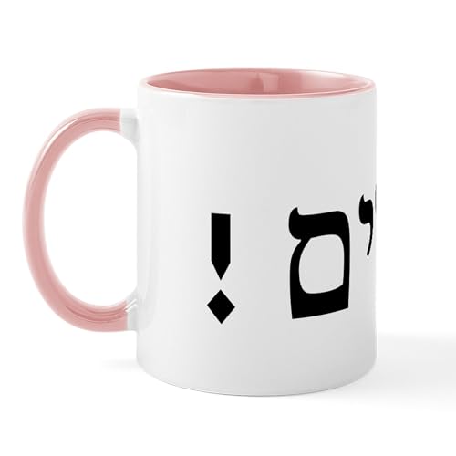 White/Pink Inside - Hebrewlchaim Mug