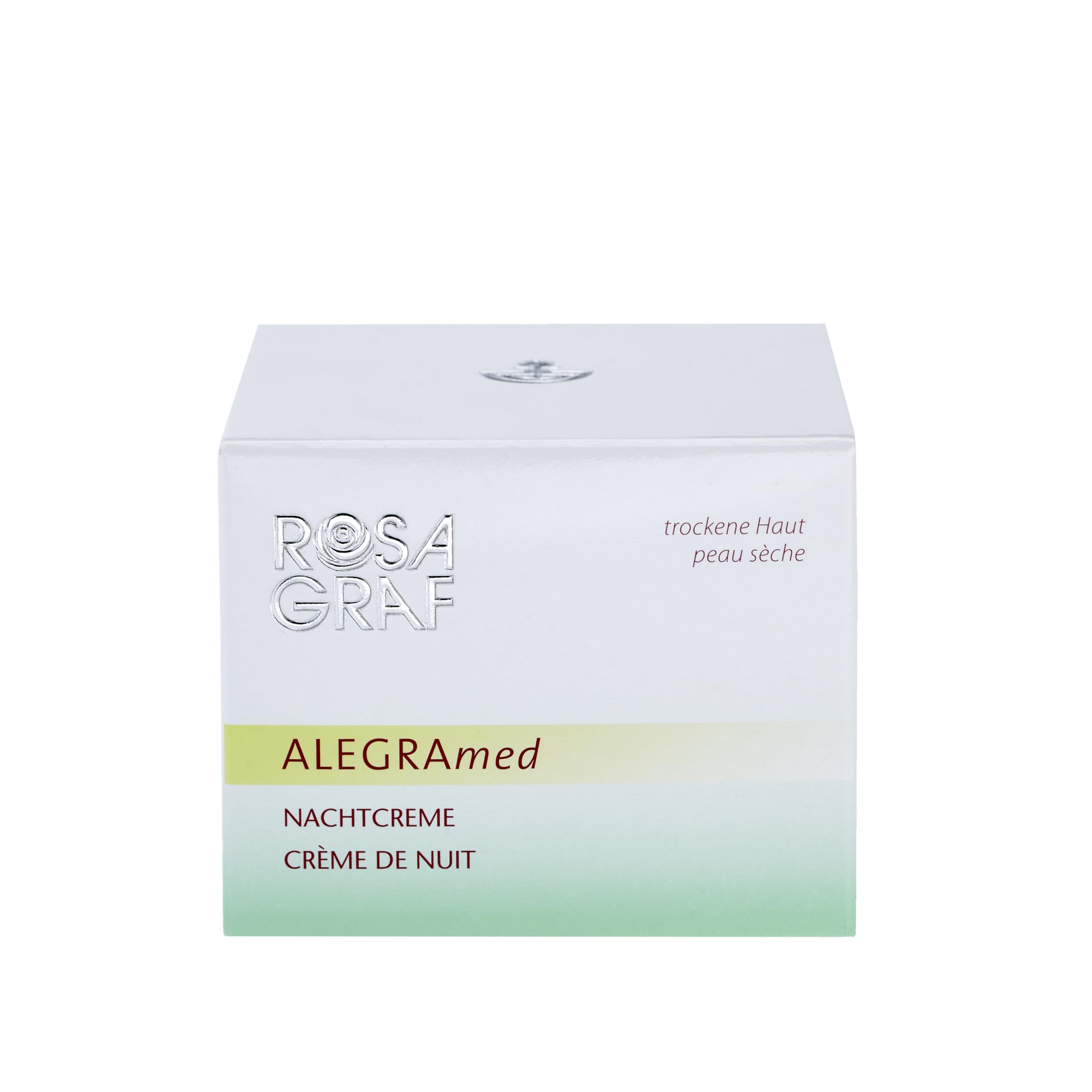Rosa Graf ALEGRAmed NIGHT Cream - Organic Night Moisturizer for Dry & Sensitive Skin | Hydrating & Anti-Aging Face Cream | Perfect for Nighttime Skincare Routine & Revitalizing Skin While You Sleep