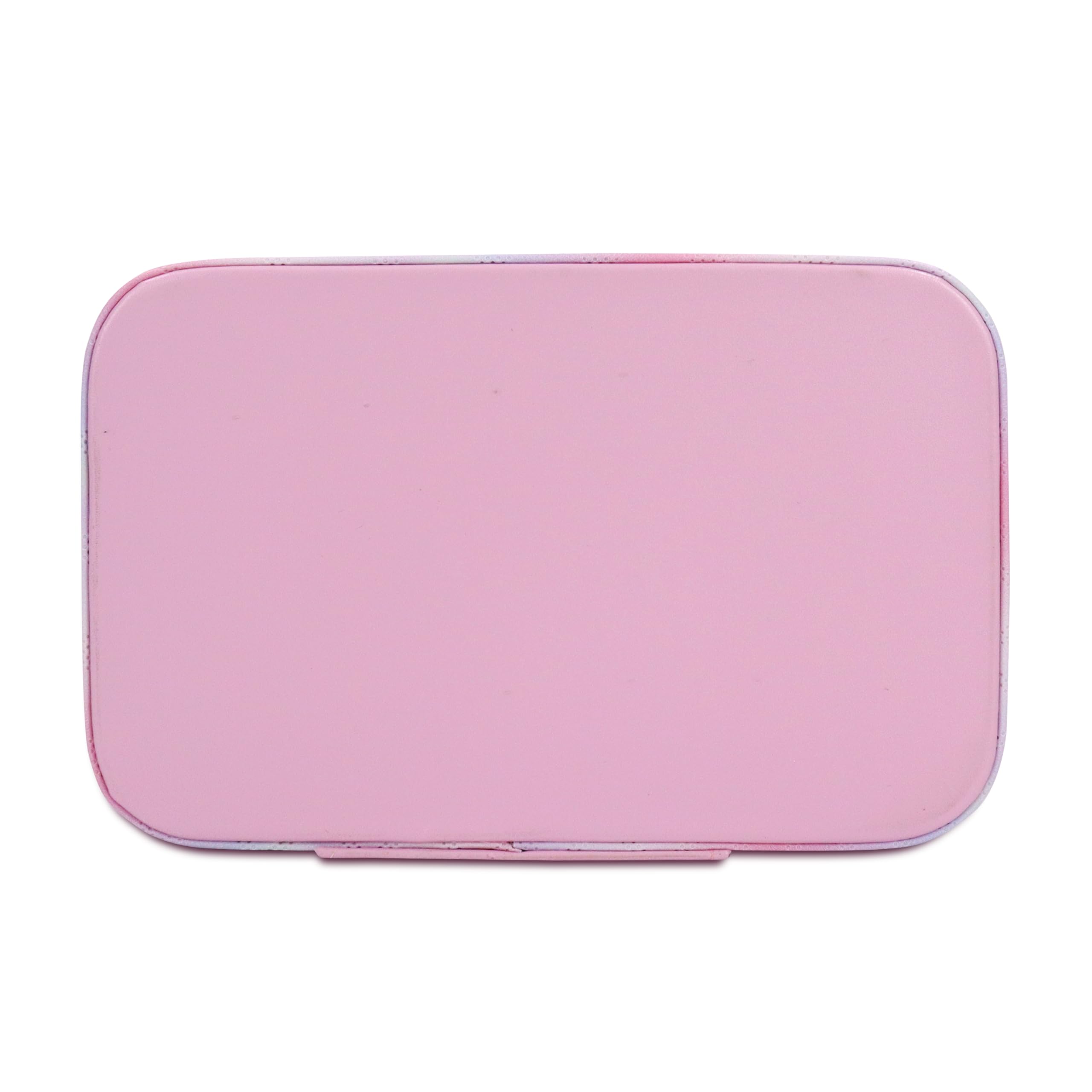 NFI Essentials 2-Piece Printed Makeup Box Set - Pink Cosmetic & Jewelry Organizer, Bridal Trousseau Vanity Case - Perfect for Wedding Makeup Storage, Bride Beauty Essentials & Travel Cosmetics Organization