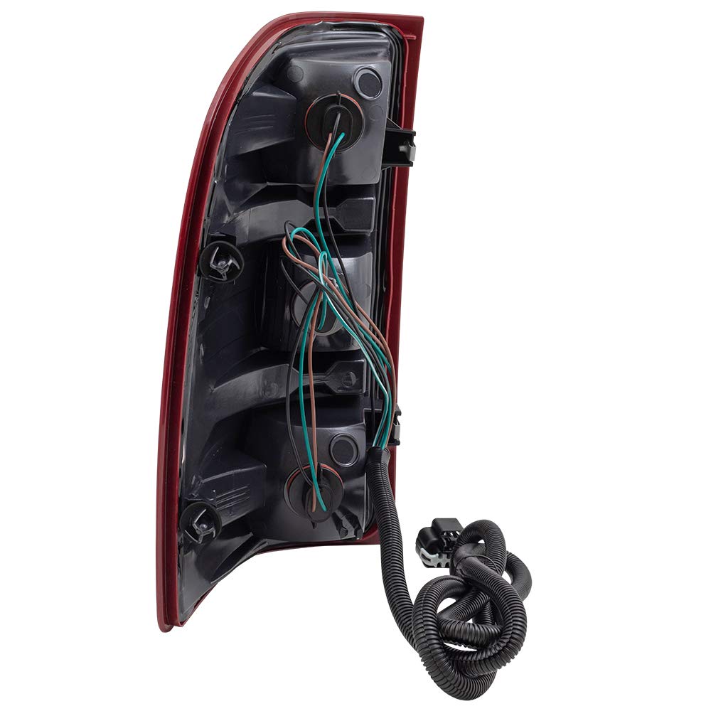 Brock Replacement Tail Light Assemblies for Driver & Passenger Side - Compatible with 25958482 & 25958483 - Perfect for Car Repair & Auto Parts Replacement