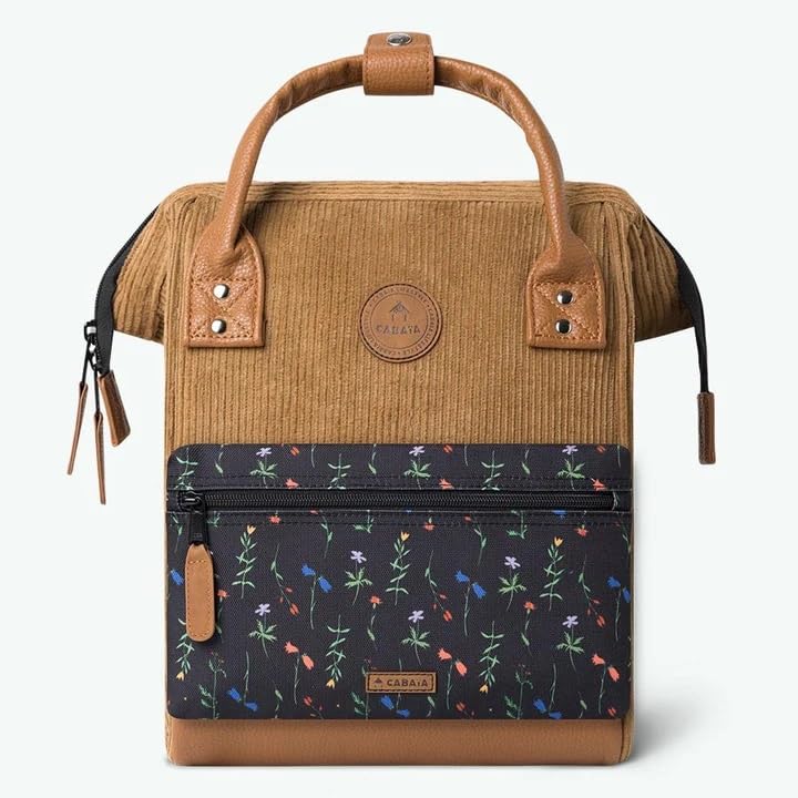 CABAIA Waterproof Backpack with 2 Pockets - Lifetime Warranty - Stylish Unisex Laptop Bag for Men & Women - Perfect for School, Travel & Business - Vegan Certified - Ideal for Commuting, College & Office Use
