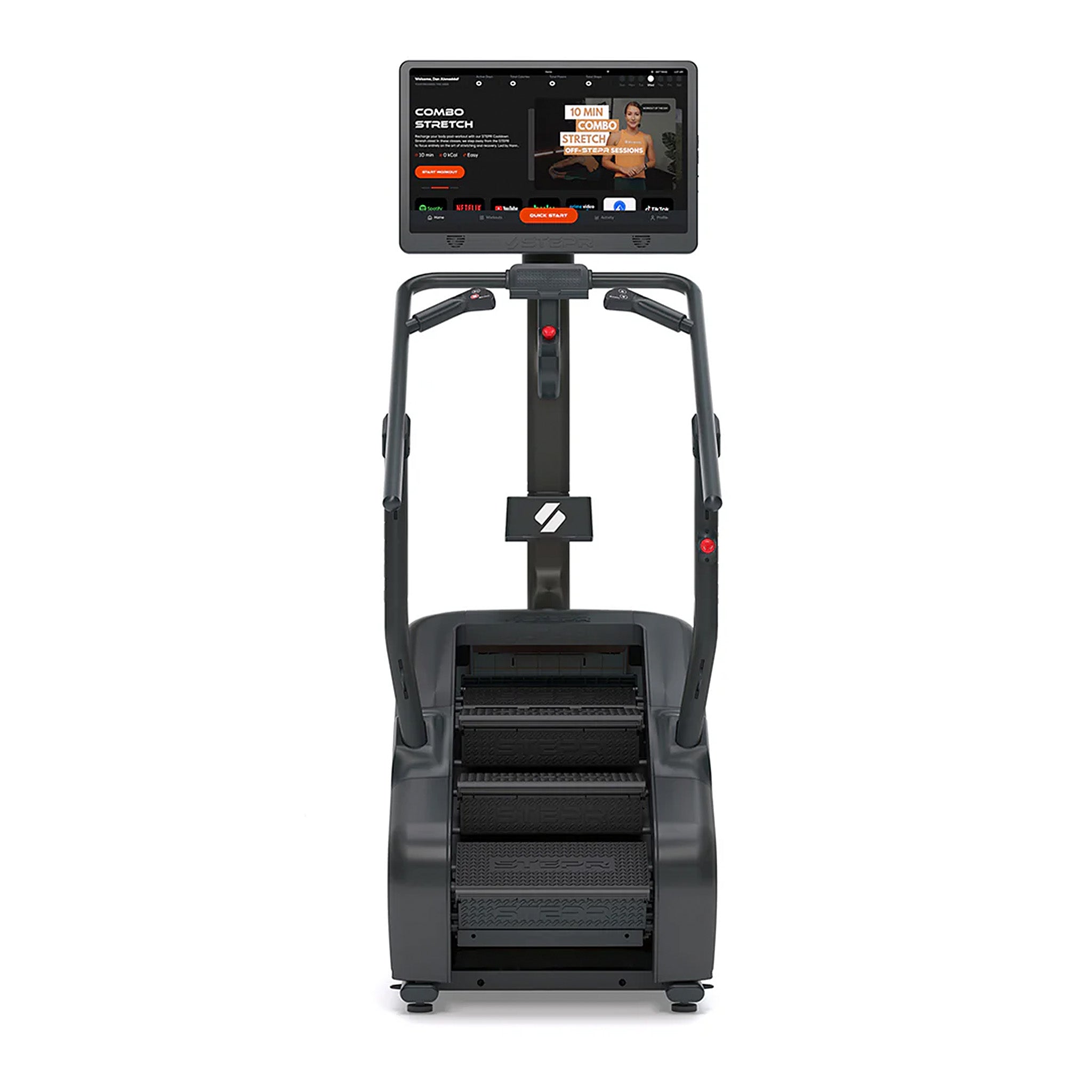 STEPR Stair Climber - Portable Folding Stepper Machine for Home Workout, Cardio & Fitness Training - Perfect for Small Spaces, Apartment & Office Use