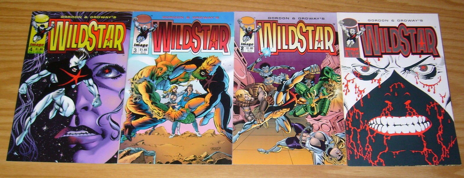Wildstar: Sky Zero #1-4 Complete Series VF/NM Condition - Image Comics | Collectible Comic Books for Superhero Fans & Graphic Novel Enthusiasts