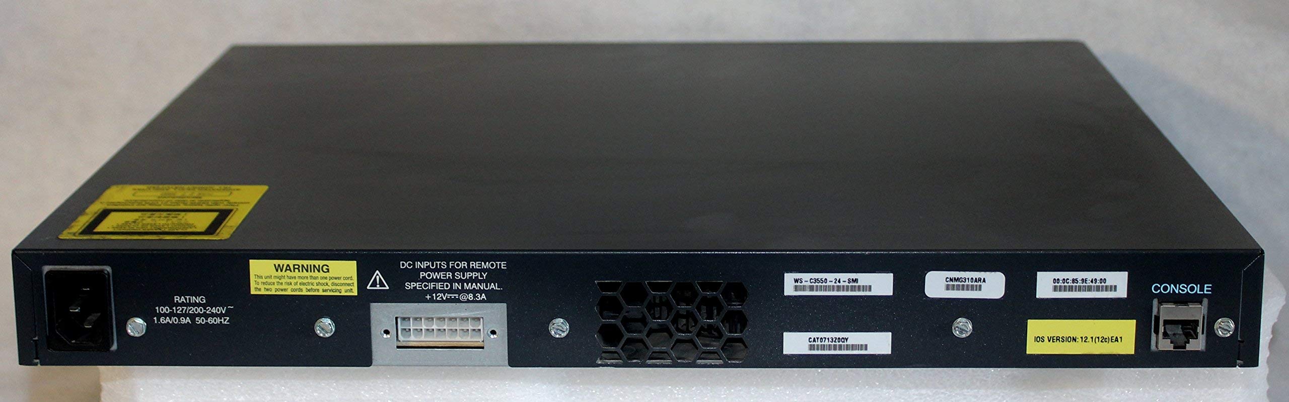 Cisco WS-C3550-24-SMI Catalyst 3550-24 Port 10/100 Ethernet Switch - Ideal for Small Business Networks & Office IT Infrastructure