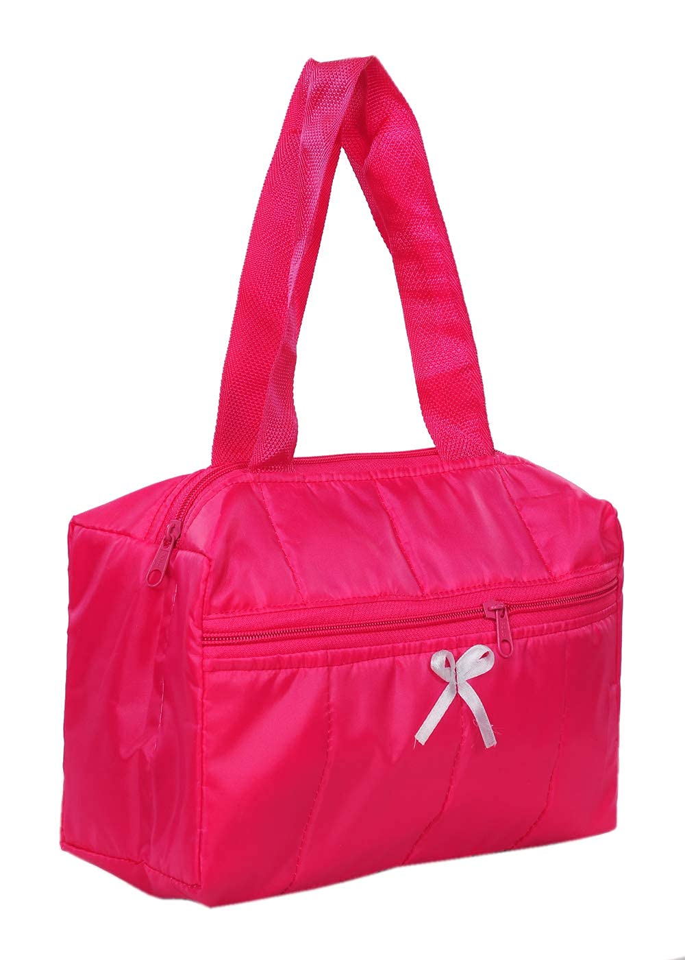 SuneshCreation Women's Casual Nylon Shoulder Bag - Lightweight Travel Handbag for Women, Pink | Perfect for Work, Shopping & Daily Use