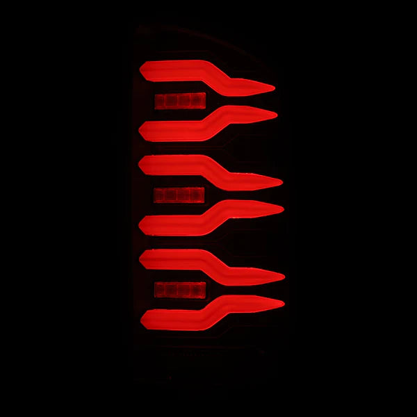 02-06 Dodge Ram 1500 & 03-06 Ram 2500/3500 LED Tail Lights - LUXX Series Black Smoke Style - Upgrade Your Truck's Rear Lighting for Night Driving & Enhanced Safety