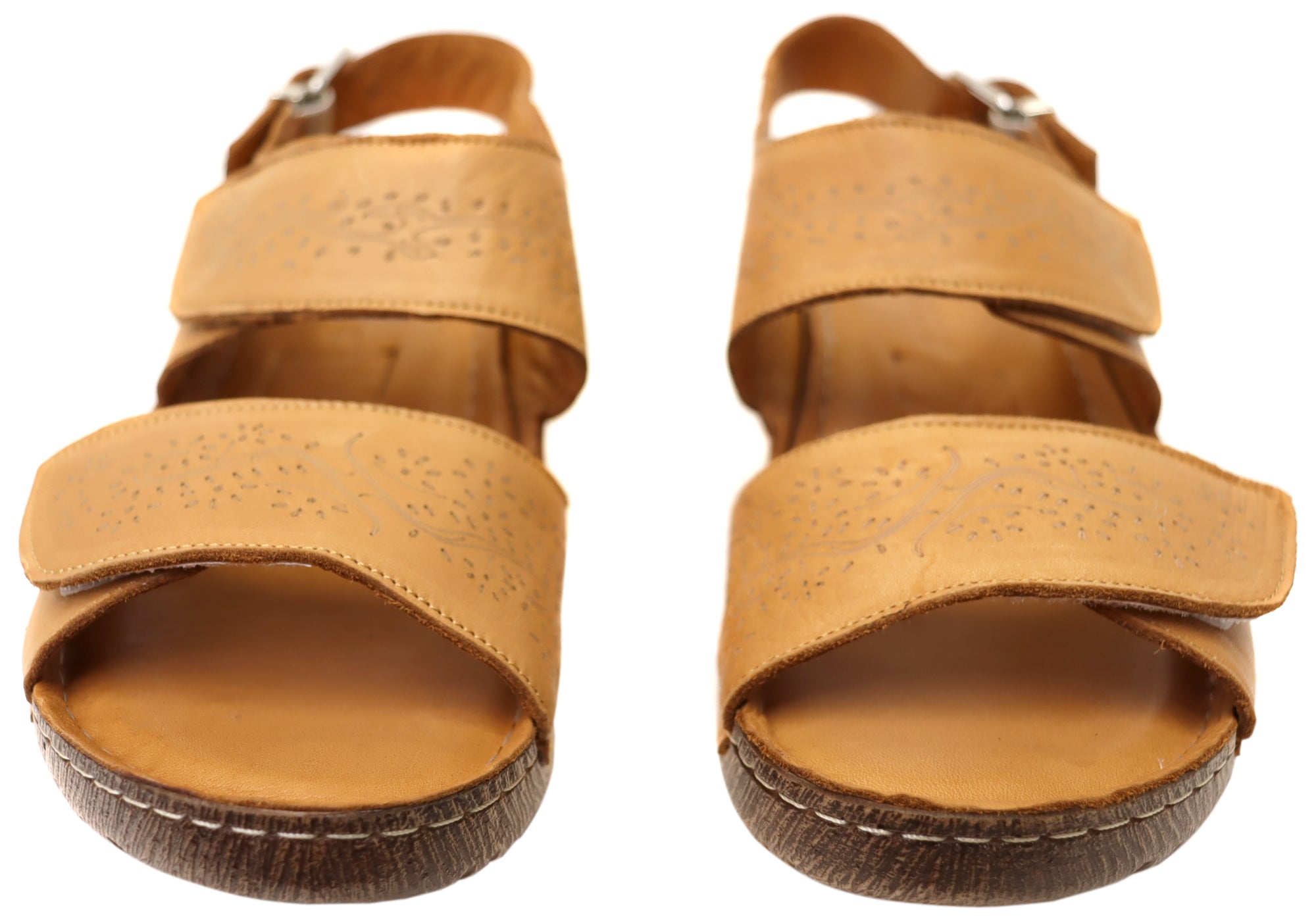 Orizonte Myorka Women's Comfortable Leather Sandals - European Style Summer Walking Shoes for Beach, Vacation & Casual Outings