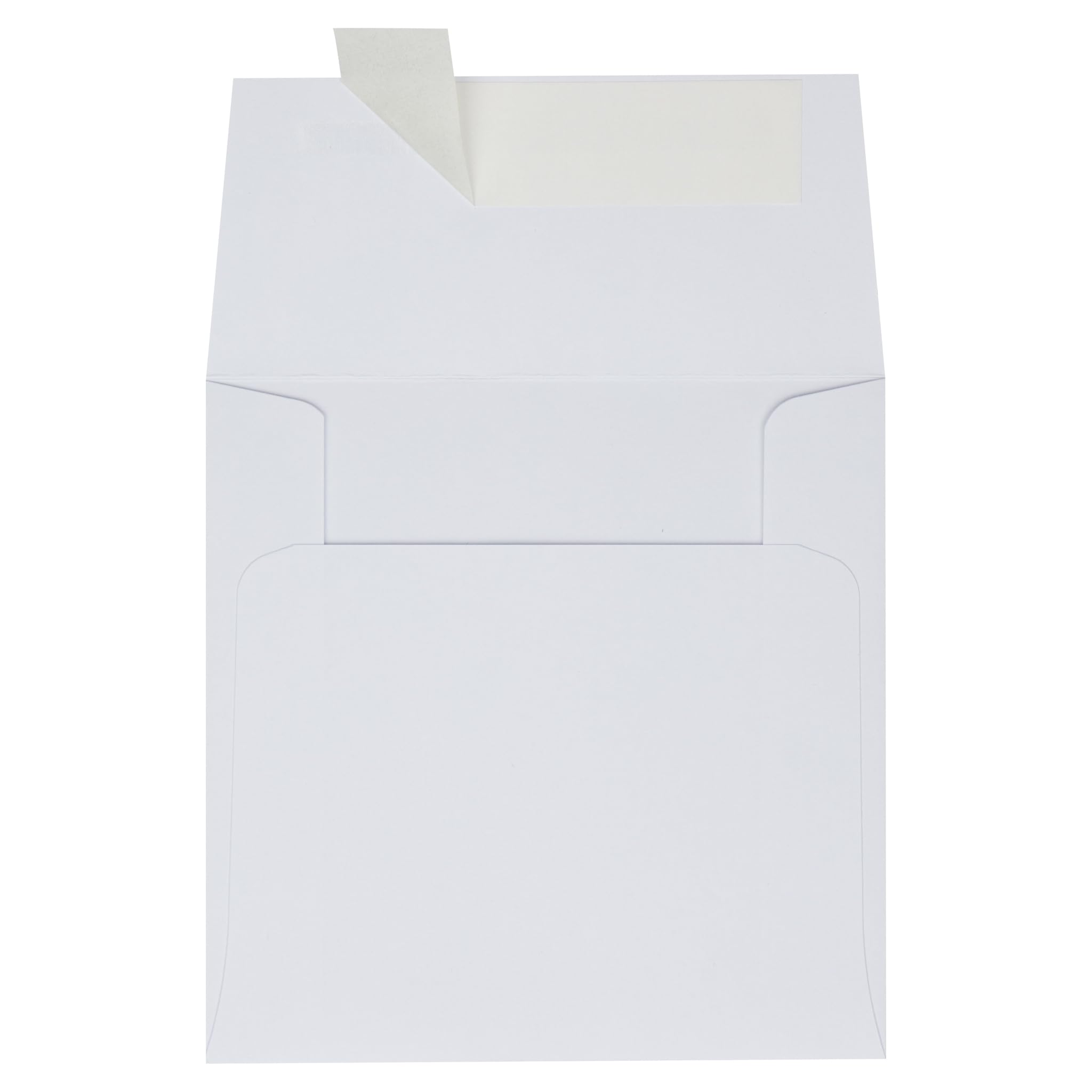 Premium LUXPaper Square Invitation Envelopes 4x4 Inches - Self-Seal Peel & Press Closure - 70lb Bright White Text Paper - Pack of 500 - Perfect for Wedding Invitations, Greeting Cards & Party Favors