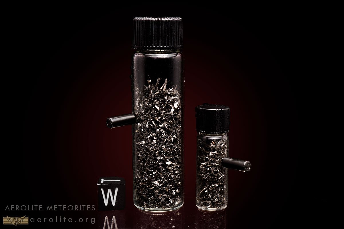 Authentic Iron Meteorite in Glass Vial with Magnet - Genuine Space Rock Specimen for Collectors, Science Education & Home Decor Display