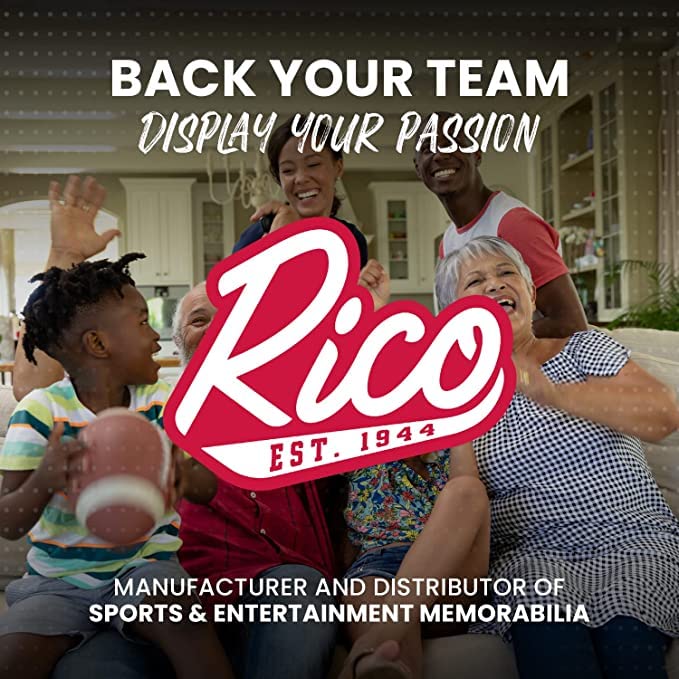 Rico NBA #1 Fan Metal License Plate - Durable Car Tag for Basketball Enthusiasts - Perfect for Tailgating, Game Day & Fan Showcase