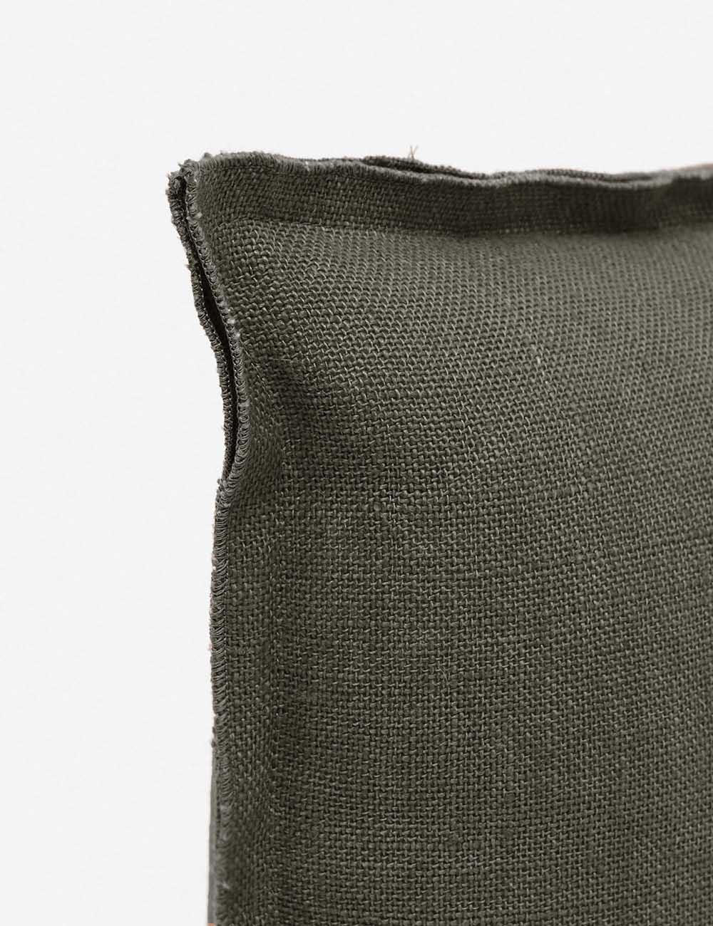 Arlo Linen Pillow - Premium 100% Natural Linen Pillow Cover for Bedroom, Sofa & Couch - Breathable & Hypoallergenic Bedding Accessories for Home Decor & Comfort