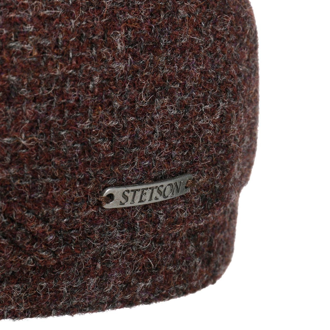 Stetson Belfast Tweed Flat Cap for Men - Classic Irish Wool Driver Hat for Outdoor, Golf, and Casual Wear