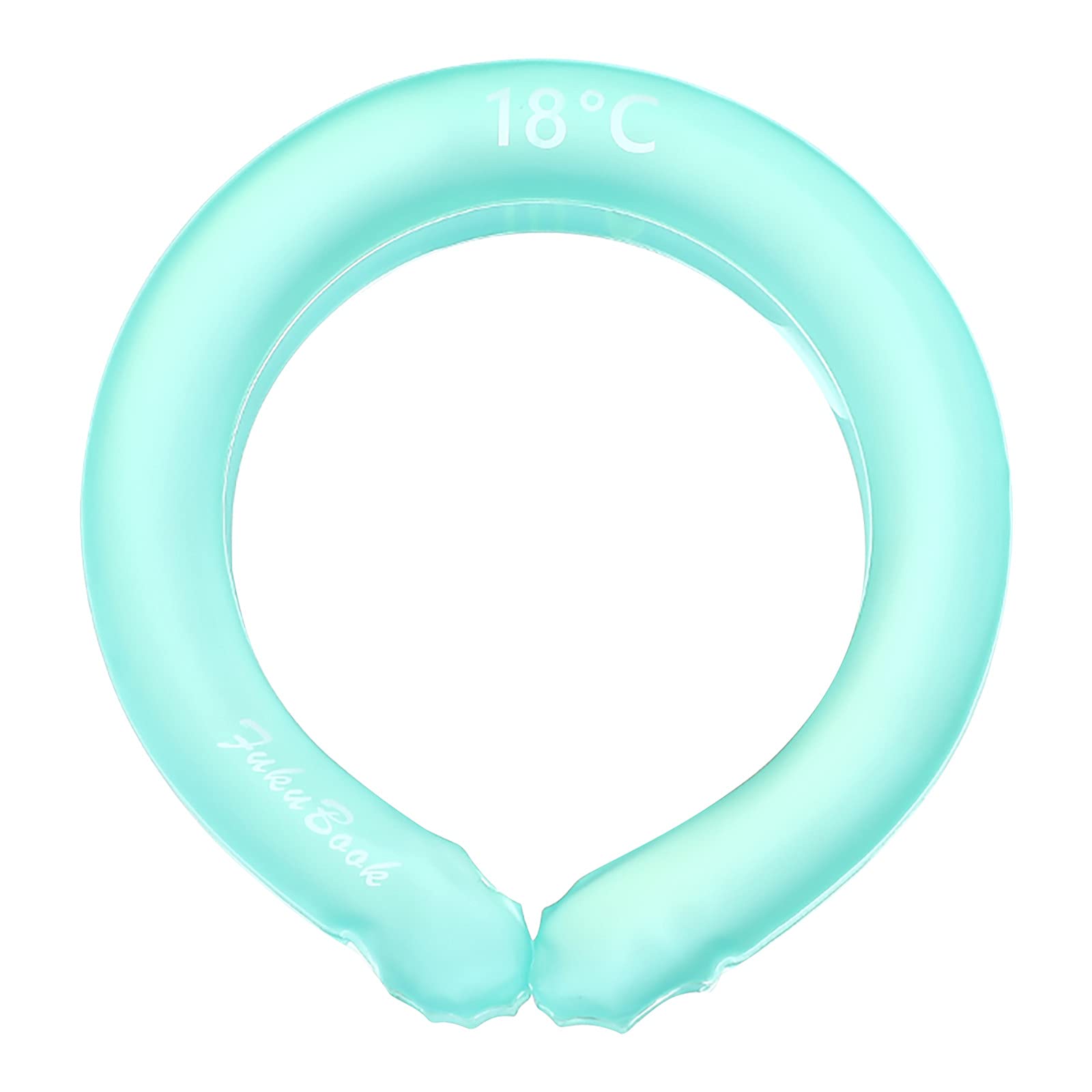 Cooling Neck Wrap with Ice Pack - Reusable Gel Ice Pillow for Summer Heat Relief, Hand-Free Neck Cooler for Outdoor Sports, Hiking & Heatstroke Prevention (Blue)