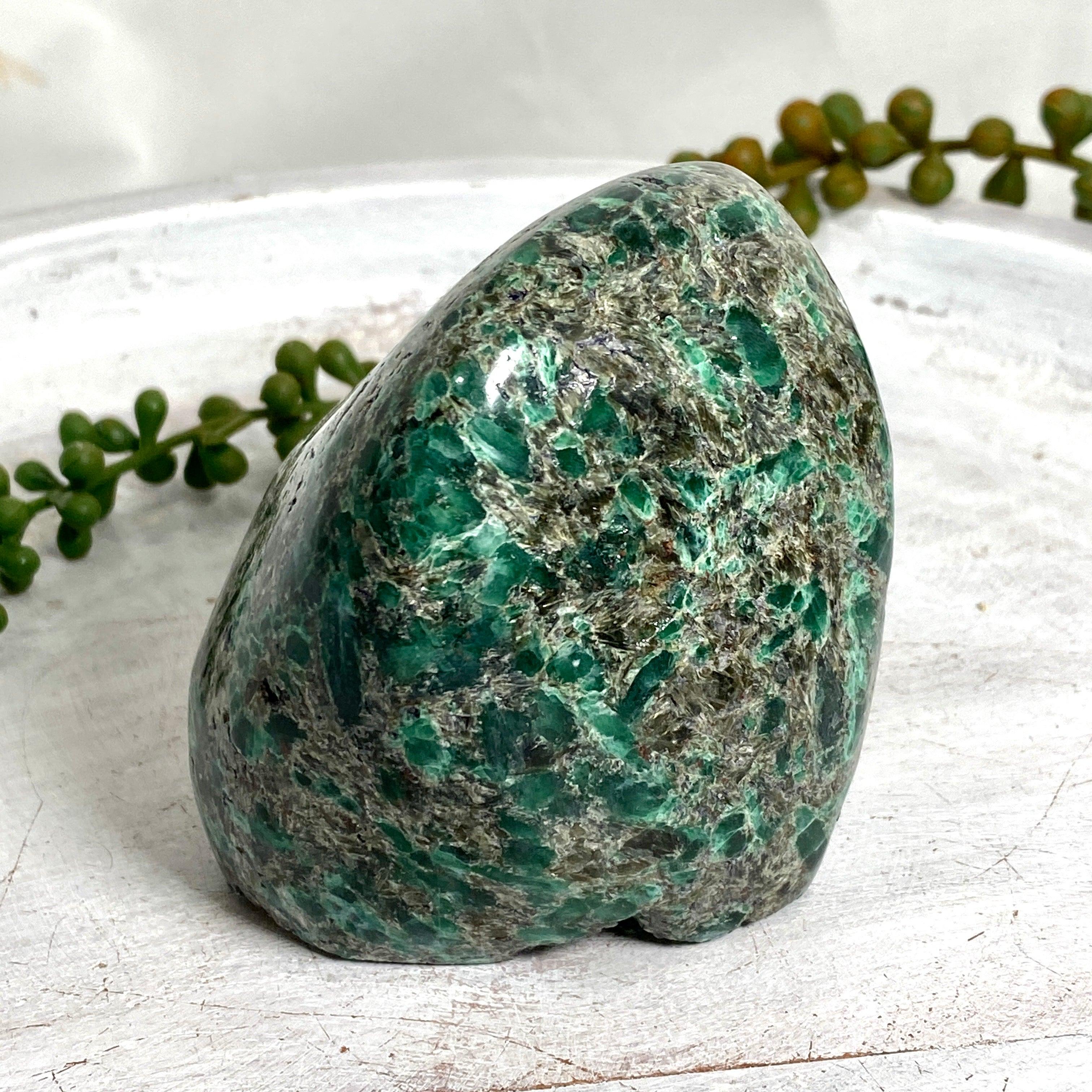 Natural Emerald Gemstone Freeform Pendant - Polished Green Emerald Jewelry for Necklace Making, Healing Crystal & Spiritual Gifts | Boho Chic, Meditation, Energy Work