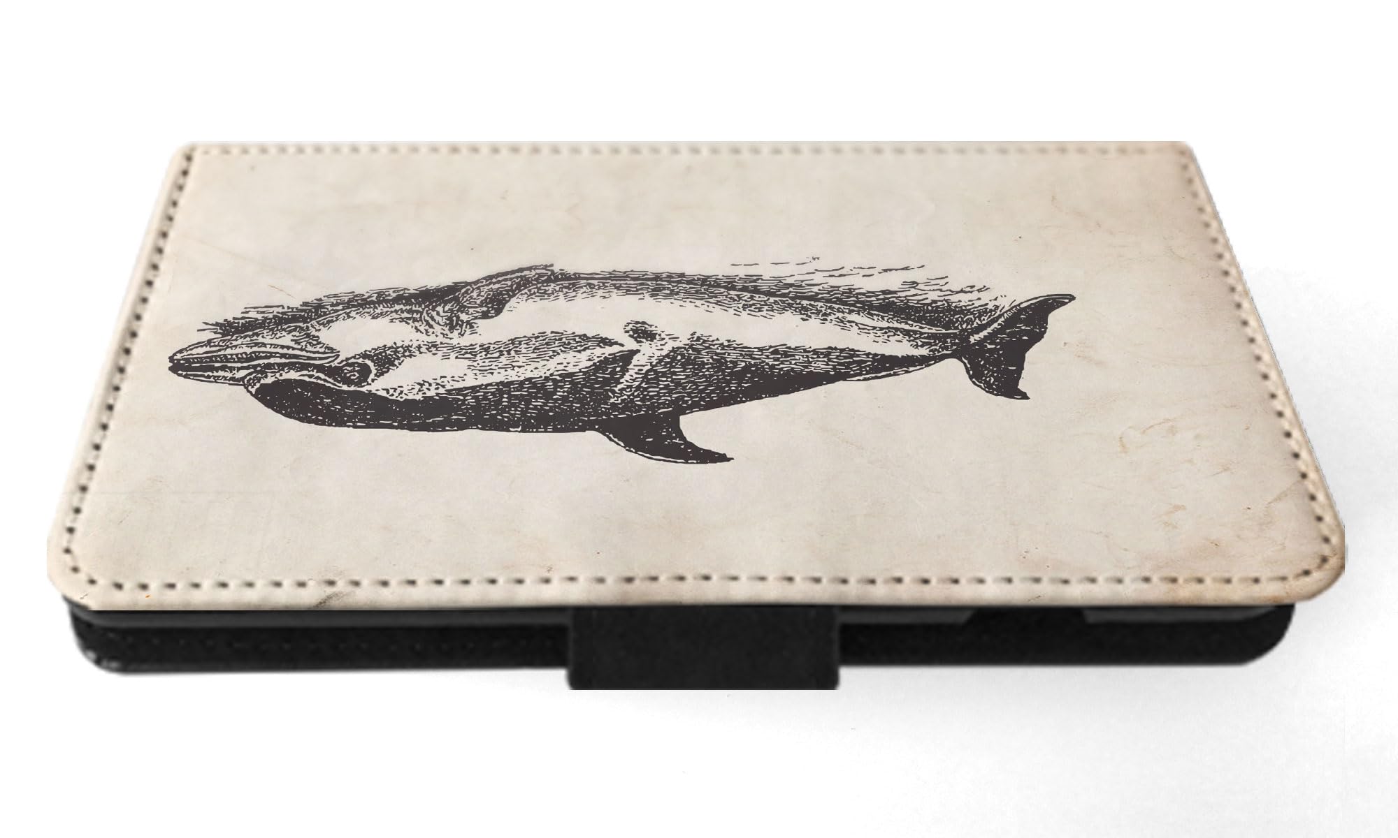Dolphin FLIP Wallet Phone Case for Apple iPhone 15 Pro Max - Slim Protective Cover with Card Holder & Kickstand for Everyday Use, Travel & Business