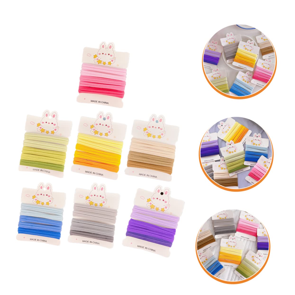 Baluue 175 Pcs Baby Hair Ties - Soft Rubber Band Hair Accessories for Girls & Toddlers - Perfect for Daily Use & Gifts