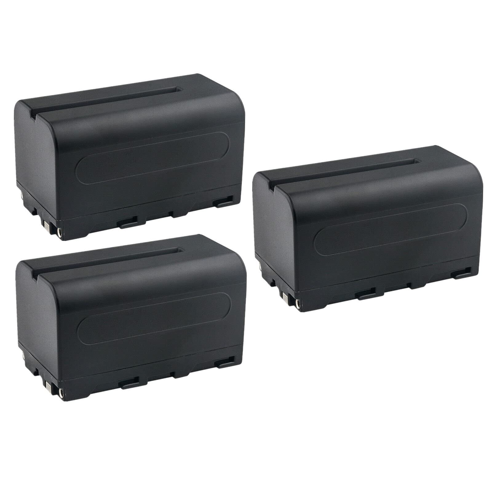 Kastar NP-F750/NP-F770 3-Pack Battery for DSLR Monitors - Power for Came-TV, 4K & HD Field Monitors