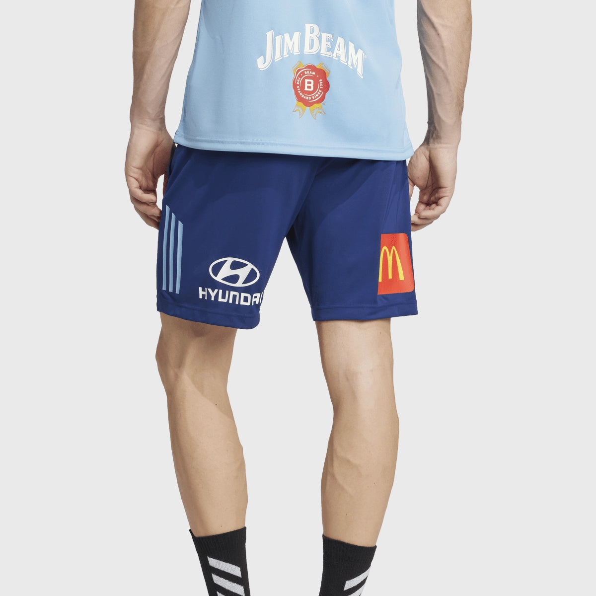 Adidas NSW Rugby League Gym Shorts for Men - Breathable Athletic Training Shorts with Pockets - Perfect for Workouts, Running, and Sports