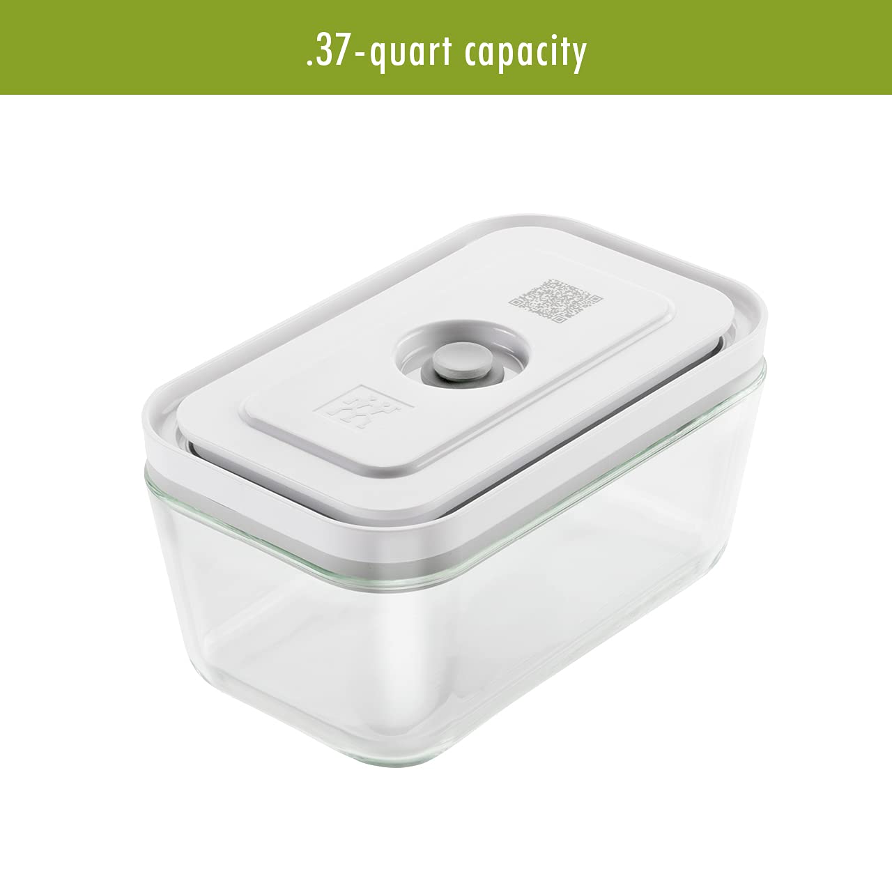 ZWILLING Fresh & Save Glass Airtight Food Storage Containers - Small Meal Prep Containers for Fresh Food Preservation | Perfect for Kitchen Organization & Leftovers Storage