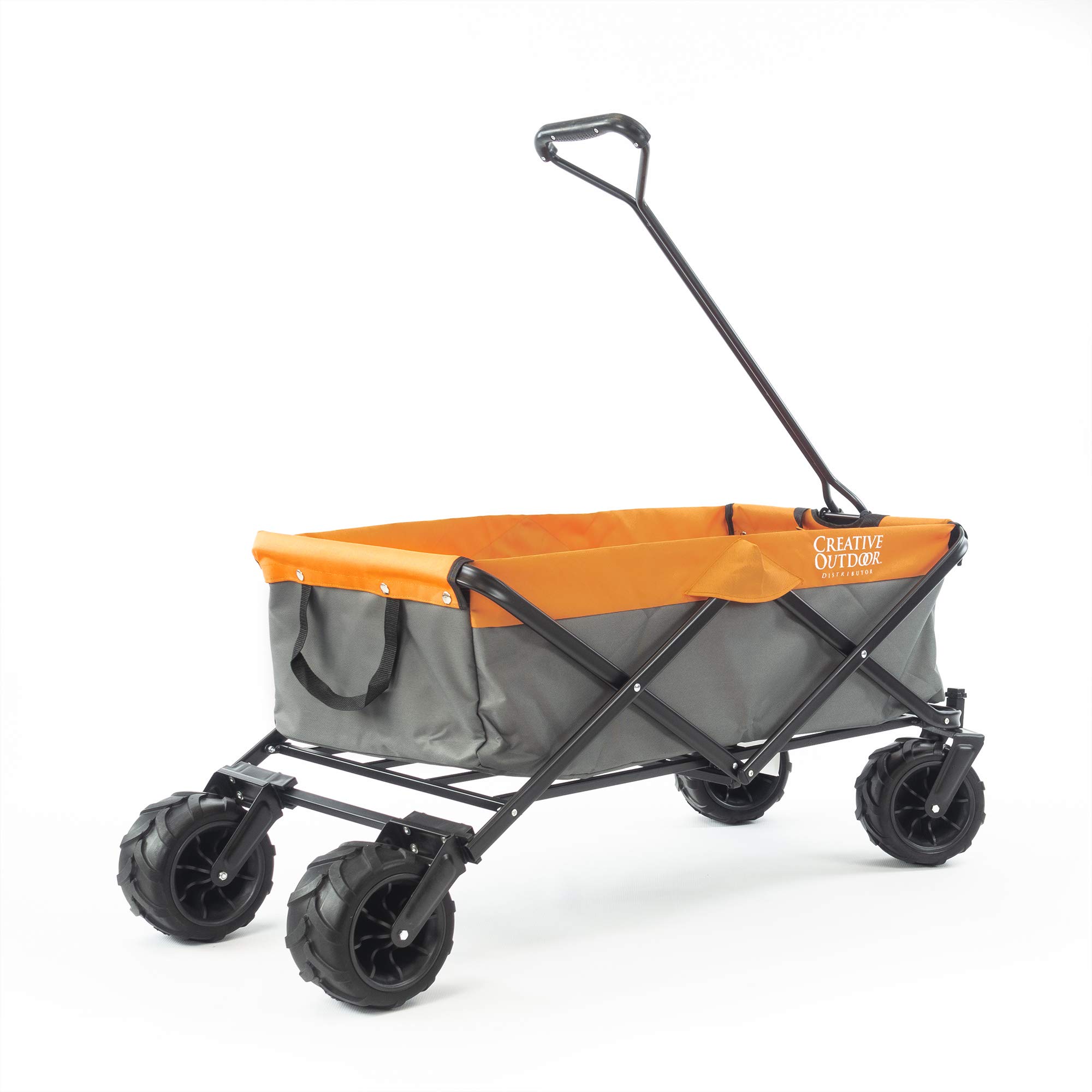 Best Collapsible Outdoor Wagon for Kids - All Terrain Push Pull Stroller Cart with Foldable Design | Perfect for Beach, Park, Garden, Camping & Sports Activities | Durable Cargo Carrier for Family Outings