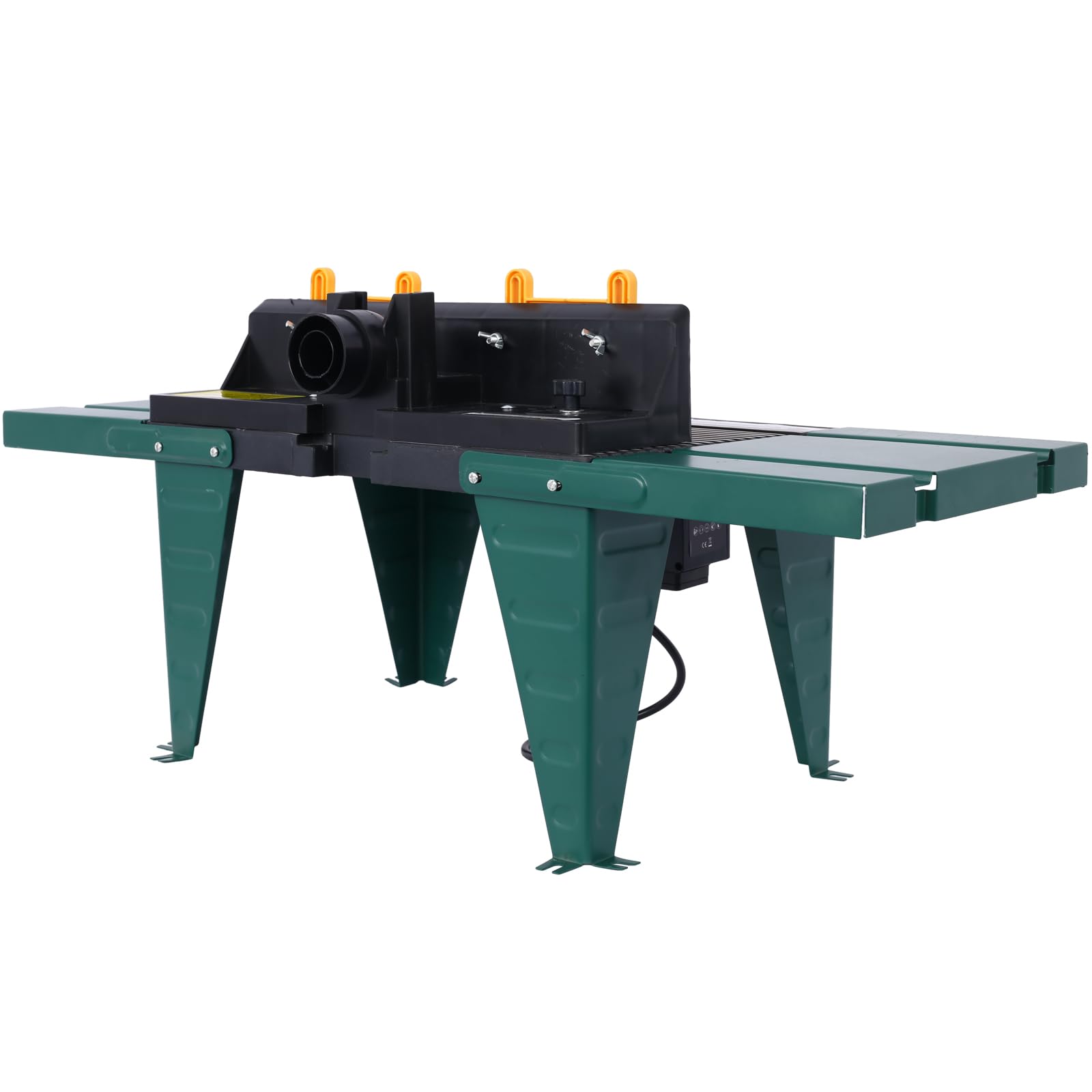 Premium Electric Router Table with Steel Stand & Adjustable Fence - Universal Benchtop Woodworking Tool for Precise Routing | Perfect for DIY Projects, Cabinet Making & Professional Woodworking Crafts