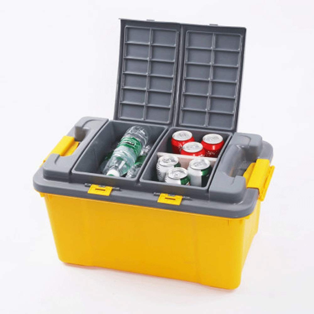 Car Trunk Storage Organizer Box - Durable PP Material, Eco-Friendly & Multi-Functional Storage Basket for SUV, Sedan, Travel & Home Organization