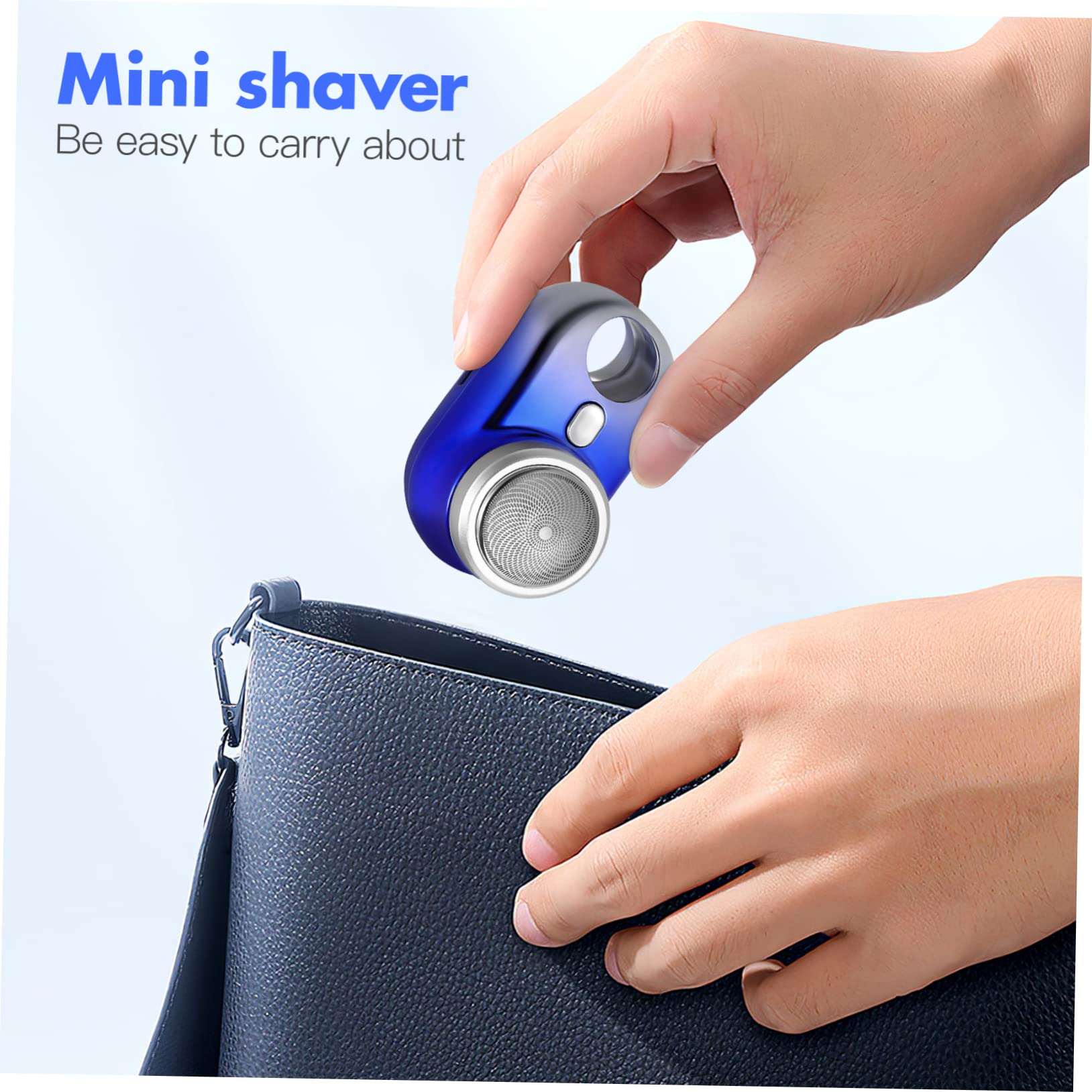 Best Electric Shaver & Beard Trimmer for Men - Rechargeable Portable Razor with Gradient Shaving Technology | Perfect for Travel, Gym & Daily Grooming