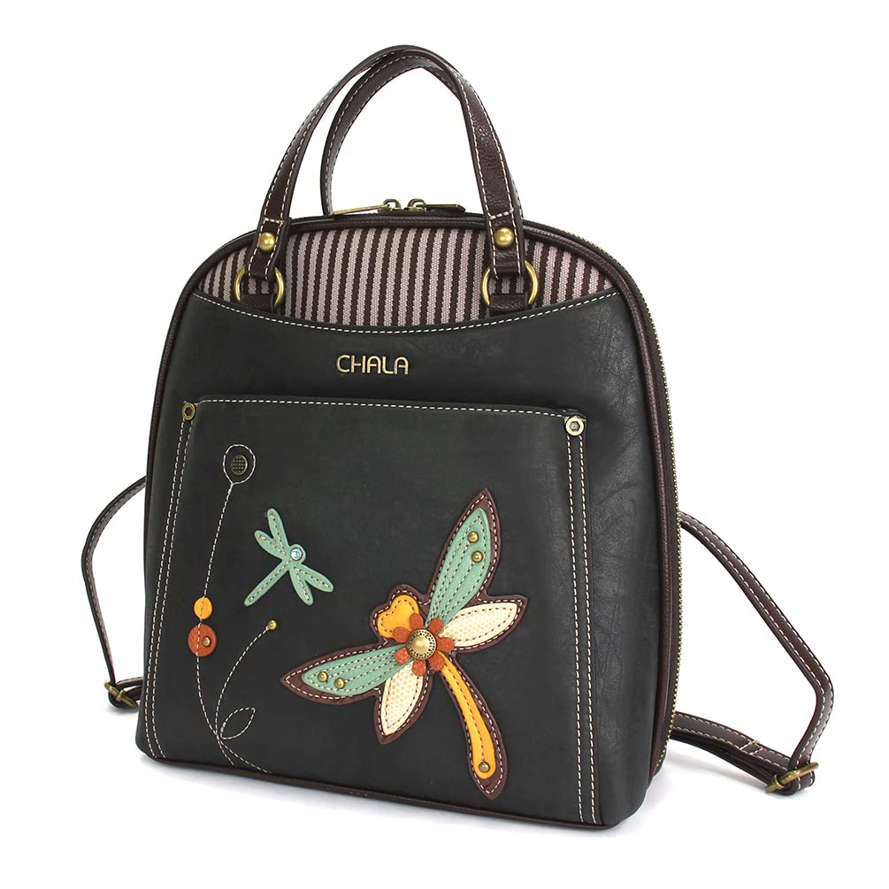 CHALA Group Women's Handbags - Multi-Color Convertible Mini Backpack Purse for Everyday Use, Travel & School (Style 870) | Fashionable Crossbody Shoulder Bag