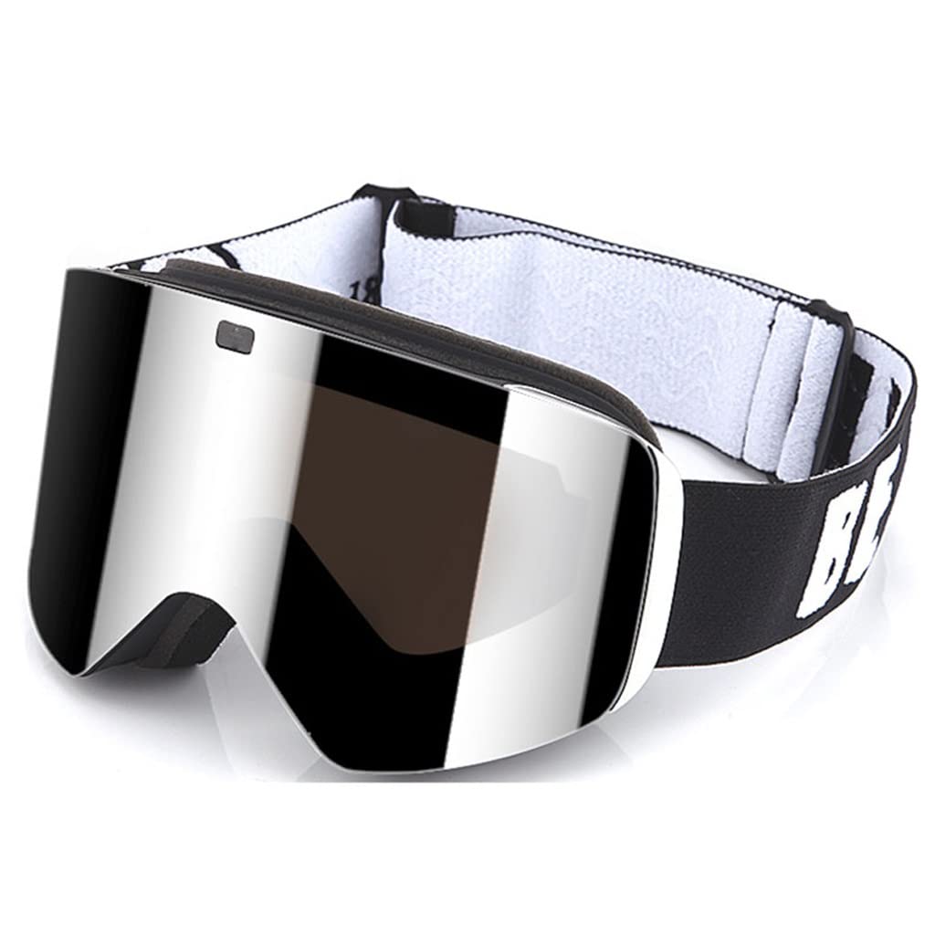 Premium SMDMM Magnetic Double Layer Polarized Ski Goggles - Anti-Fog UV400 Protection Snowboard Goggles for Men & Women - Ideal for Skiing, Snowboarding & Winter Sports (Color: A)