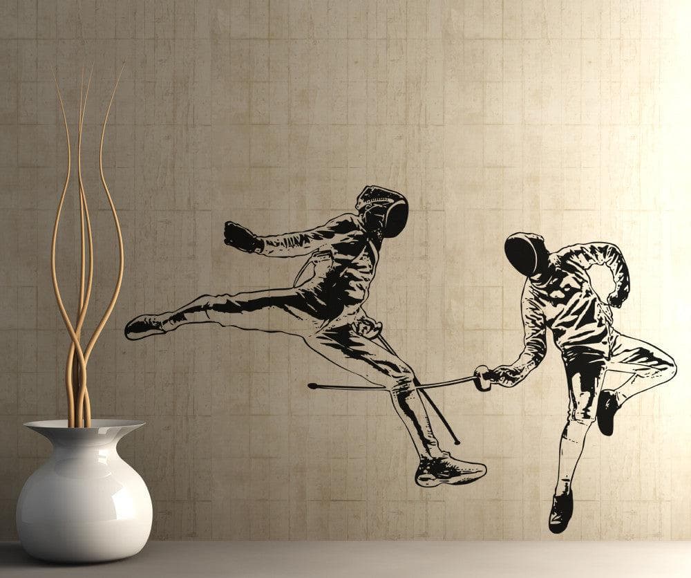 Vinyl Wall Decal Sticker Fencing - Waterproof Removable Home Decor for Nursery, Bedroom & Living Room | #OS_AA698 | Perfect for DIY Wall Art and Room Makeovers