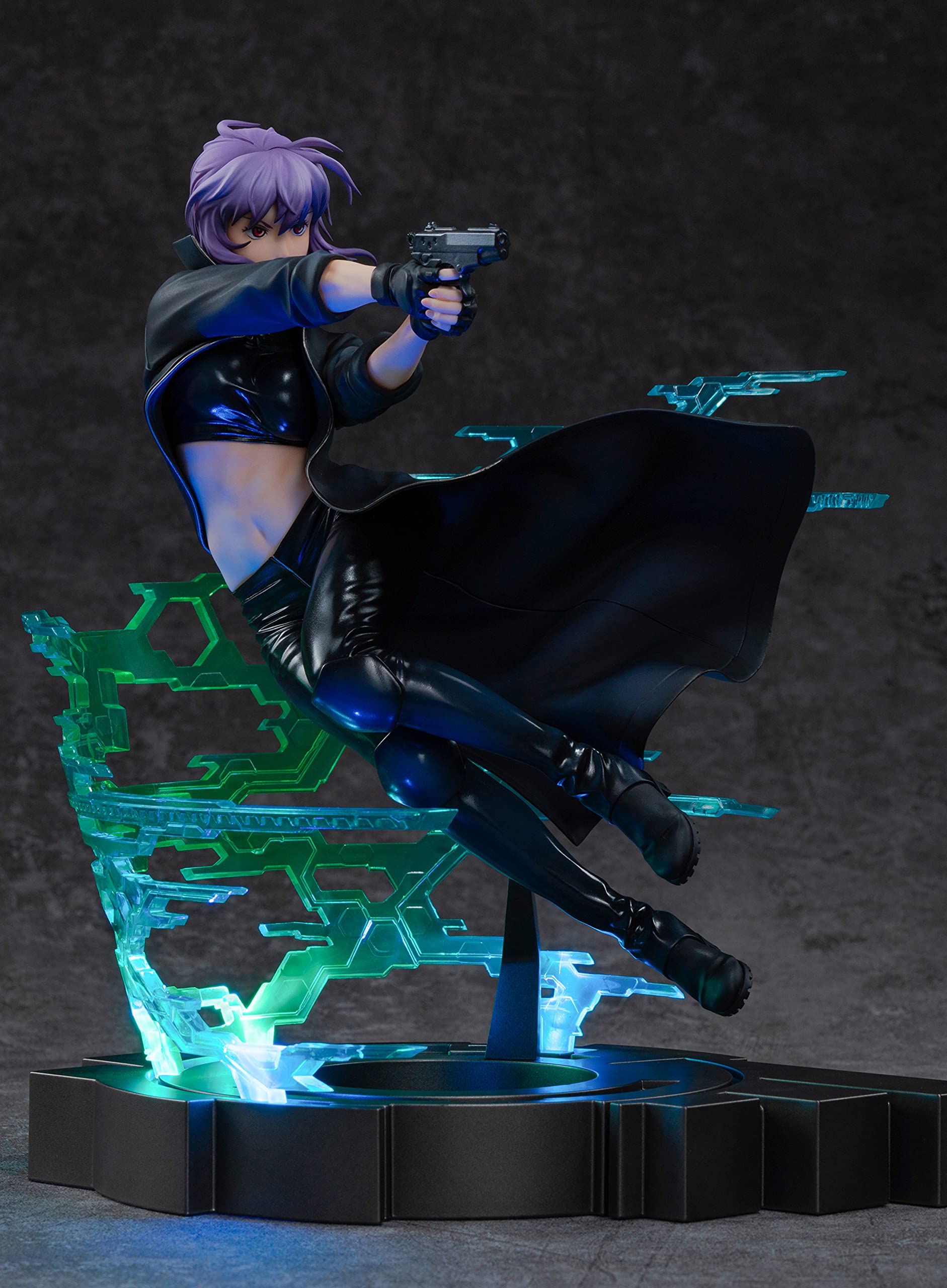 Ghost in The Shell: Stand Alone Complex 2nd GIG - Motoko Kusanagi 1:7 Scale PVC Figure - Anime Collectible for Fans & Display - Perfect for Home, Office, or Gaming Room Decor