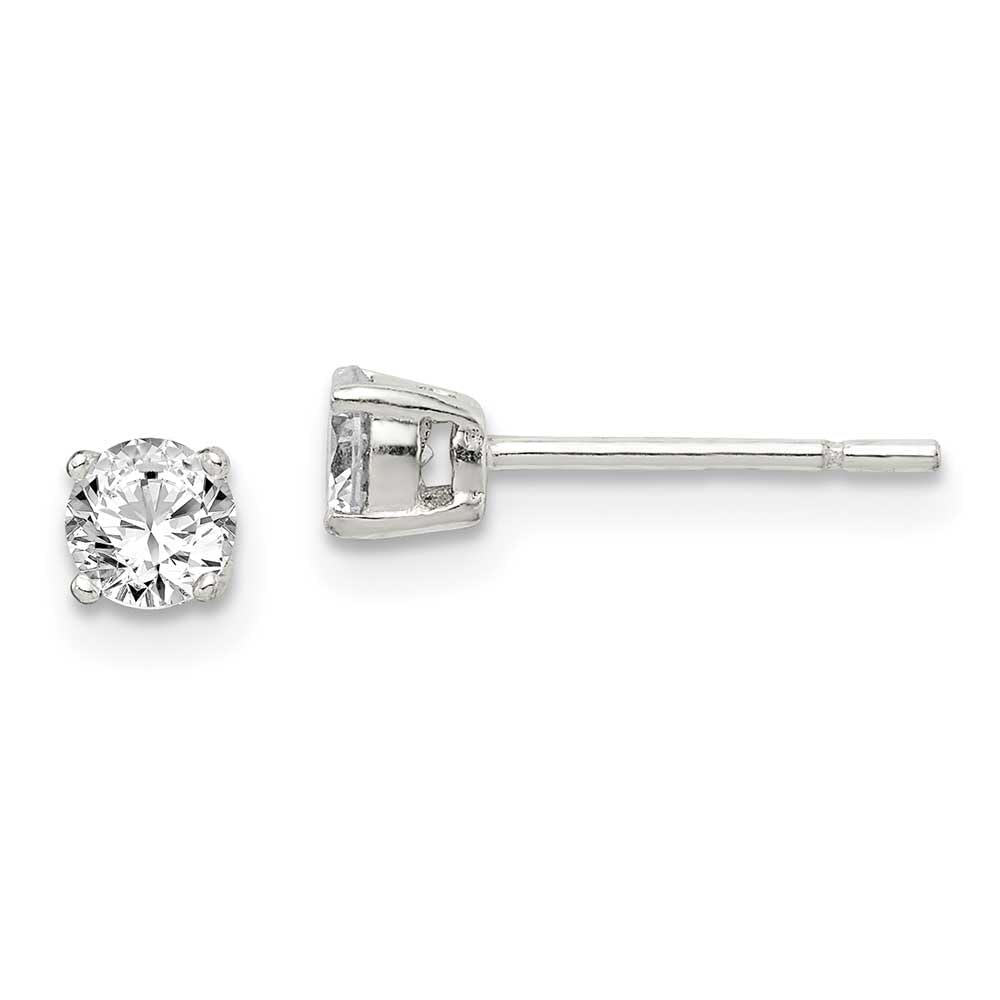 925 Sterling Silver Cubic Zirconia (CZ) Post Earrings for Women – Elegant & Hypoallergenic Jewelry for Everyday Wear, Parties & Gifts