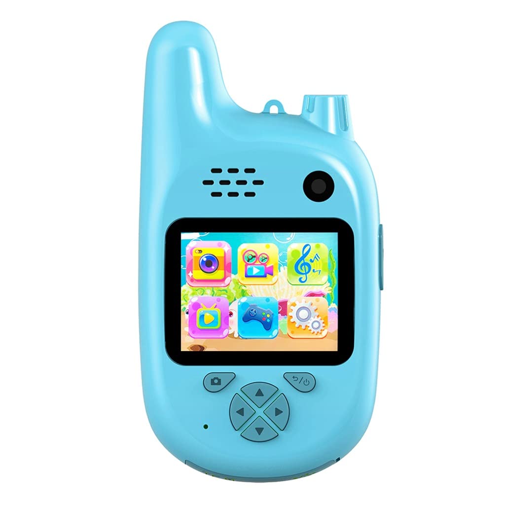 MEENE Smart HD Video Digital Camera for Kids - Mini Camera Toy with Walkie Talkie Function, Perfect Gift for Children's Birthday (Blue) | Capture Fun Moments, Outdoor Adventures & Family Memories