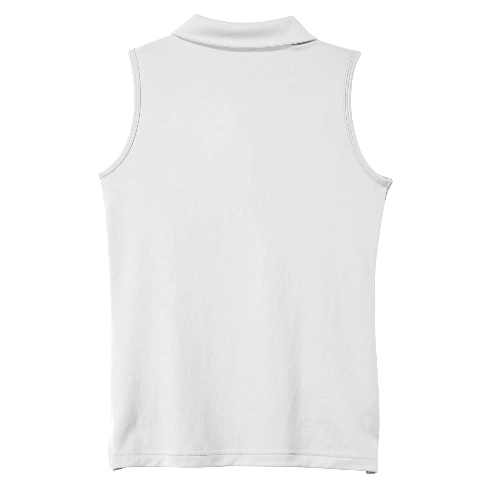 Adidas Performance Girls' Sleeveless Golf Polo Shirt - Moisture-Wicking & UV Protection - Perfect for Junior Golf Tournaments & Summer Sports