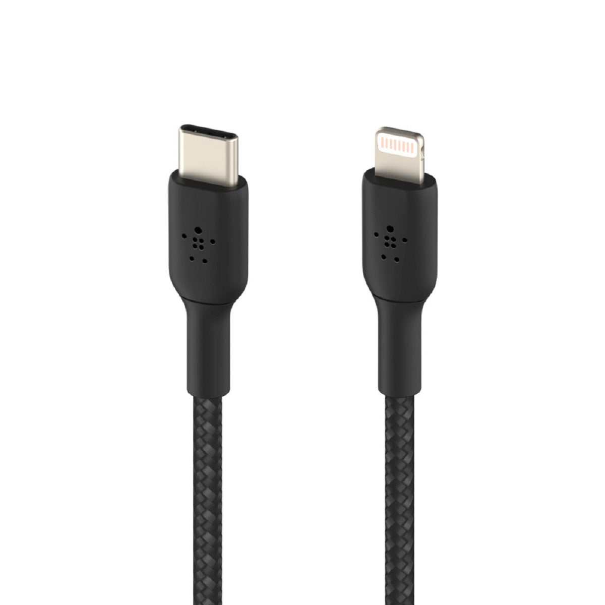 Belkin BOOST↑CHARGE USB-C to Lightning Cable (3ft/1m) - Durable Braided Fast Charging Cord for iPhone 14/13/12/11/X/8, iPad - Perfect for Home, Office & Travel