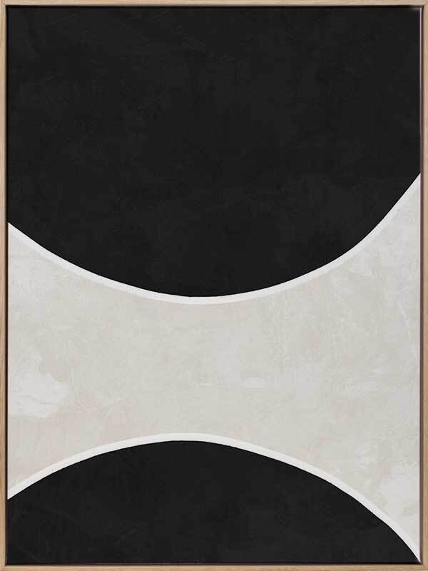 Ellipse Canvas Art Print - Modern Abstract Wall Decor for Living Room, Bedroom & Office | Home & Office Decor