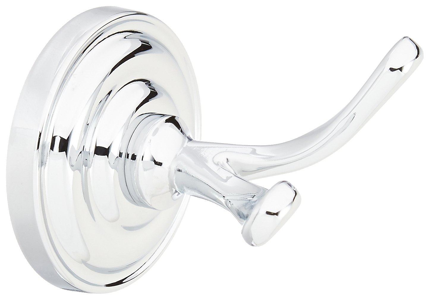 Speakman SA-1406 Polished Chrome Bathrobe Hook - Heavy Duty Rustproof Wall Mounted Hooks for Bathroom, Spa, Gym Locker & Home Organization