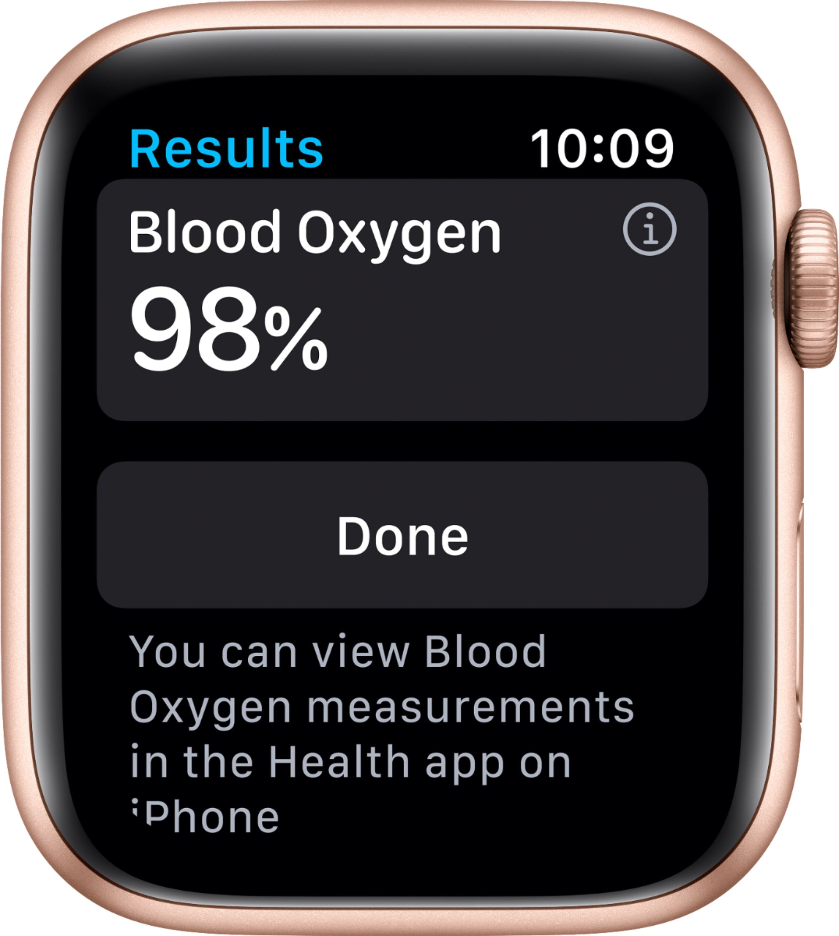Apple Watch Series 6 (GPS) 44mm Gold Aluminum Case with Pink Sand Sport Band - Smart Watch for Fitness Tracking, Heart Rate Monitoring & iPhone Notifications - Perfect for Running, Swimming & Everyday Wear