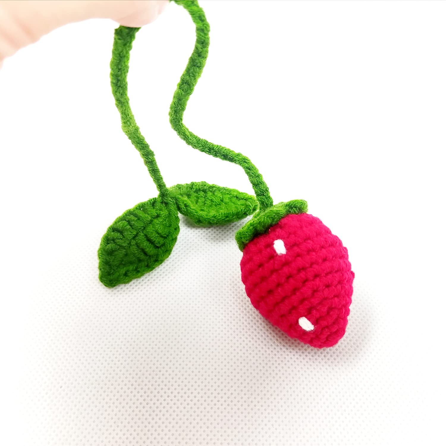 Boho Crochet Keychains for Car Keys, Handbags, Purses & Phones - Unique Key Ring Charms & Craft Accessories - Perfect for Gifts, DIY Projects & Boho Style Decor